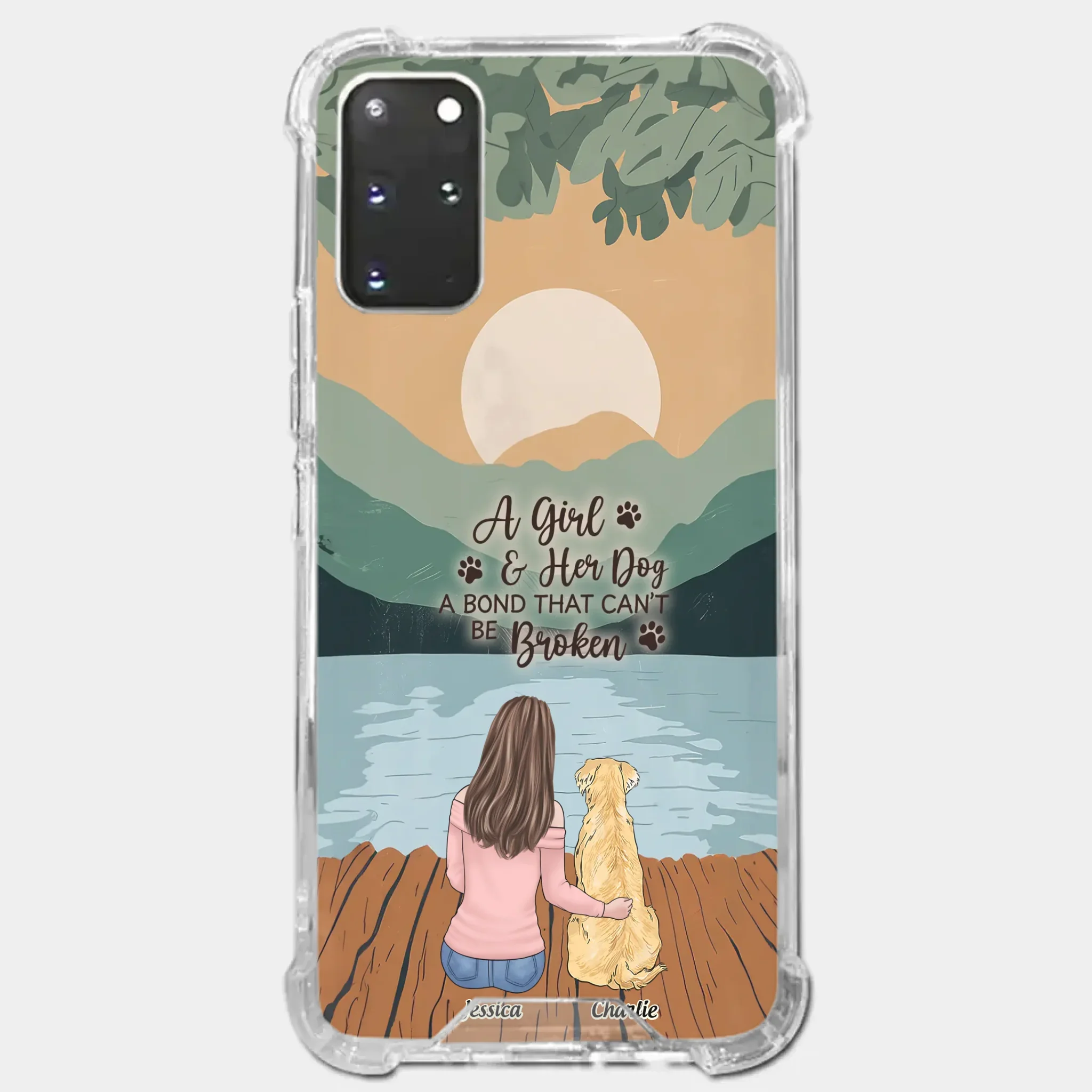 A Heart Full Of Paws - Dog Personalized Custom Clear Phone Case - Gift For Pet Owners, Pet Lovers - Image 39