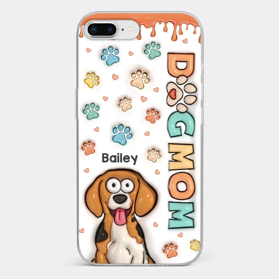 A Pet Is A Friend You Can Count On - Dog & Cat Personalized Custom 3D Inflated Effect Printed Clear Phone Case - Gift For Pet Owners, Pet Lovers - Image 3