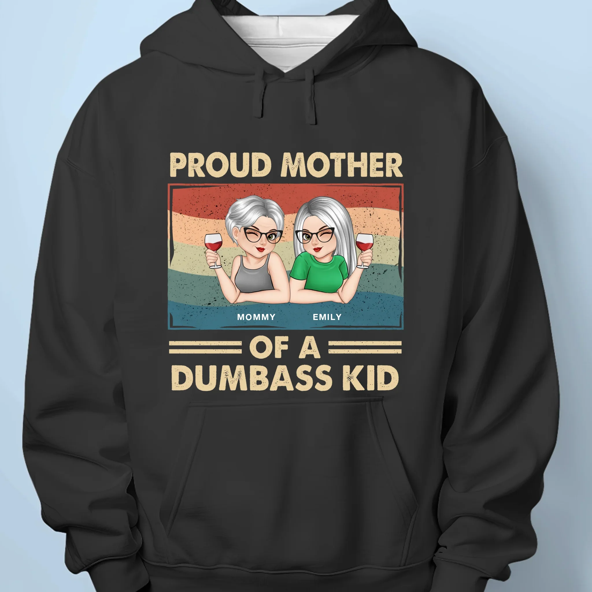 A Thoughtful Gift For The Heart Of The Family - Family Personalized Custom Unisex T-shirt, Premium T-shirt, Hoodie - Mother's Day, Gift For Mom, Grandma - Image 7