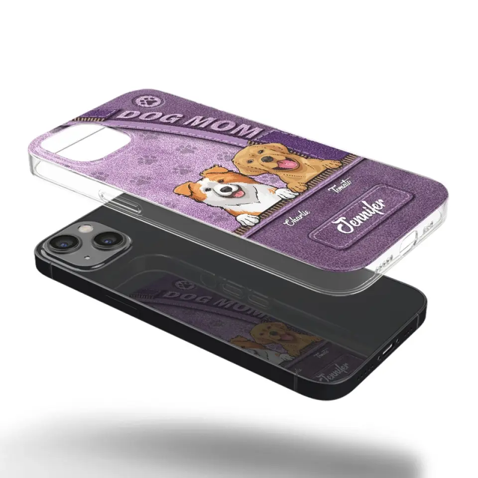 All You Need Is Love And A Dog - Dog Personalized Custom Clear Phone Case - Gift For Pet Owners, Pet Lovers - Image 28