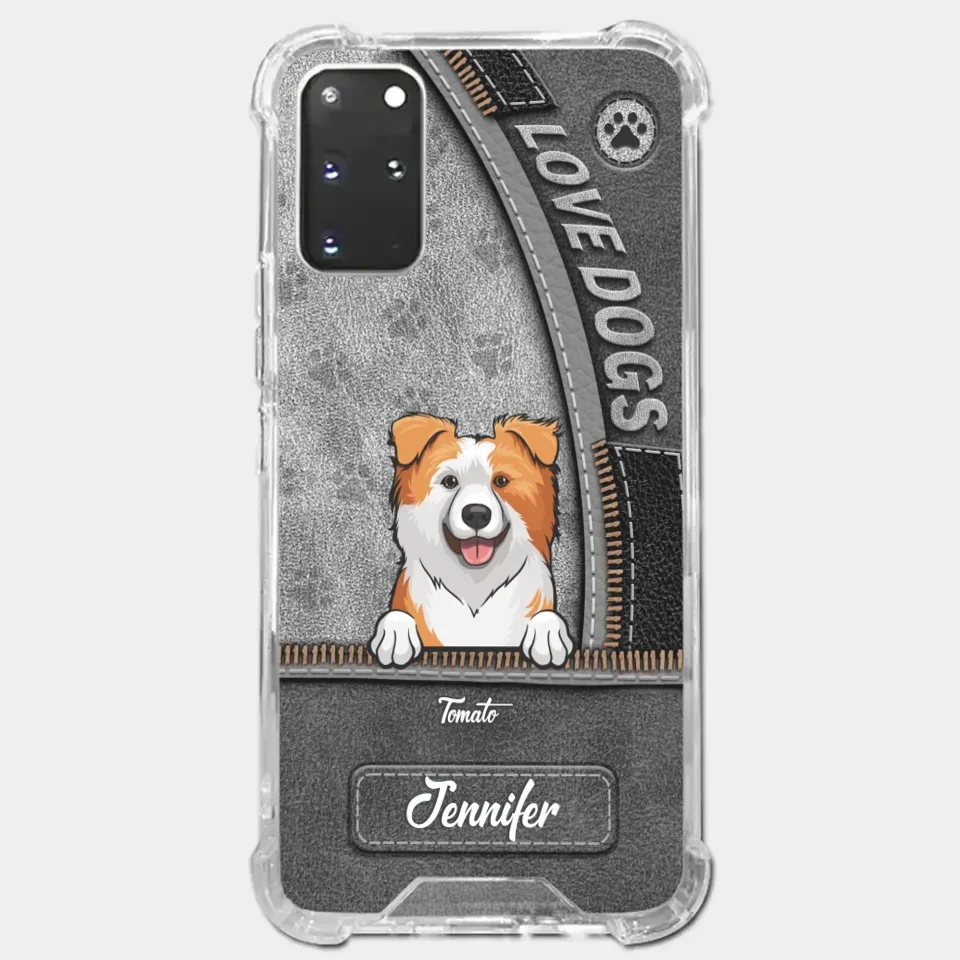 All You Need Is Love And A Dog - Dog Personalized Custom Clear Phone Case - Gift For Pet Owners, Pet Lovers - Image 40