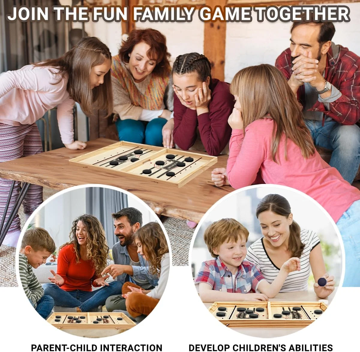 Best Interactive Game Ever - Fast Sling Puck Game - Gift For Family, Friends, Children - Image 7