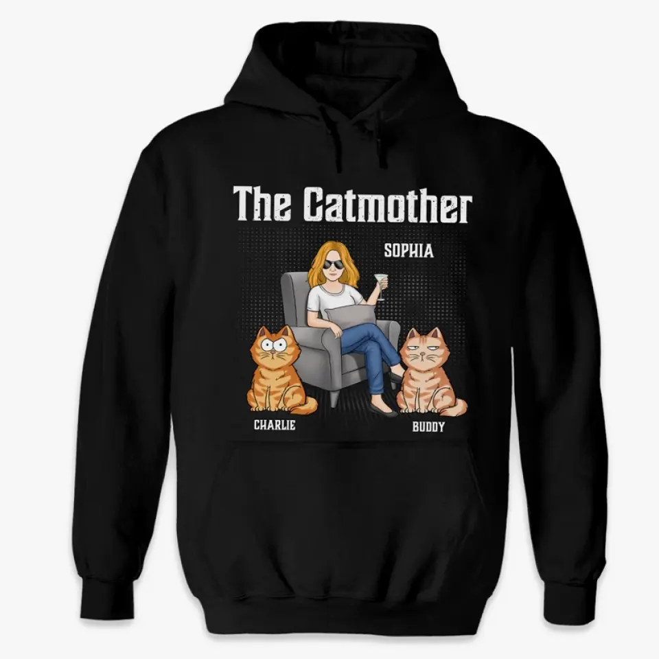 Best Mom Ever - Dog & Cat Personalized Custom Unisex T-shirt, Hoodie, Sweatshirt - Gift For Pet Owners, Pet Lovers - Image 5
