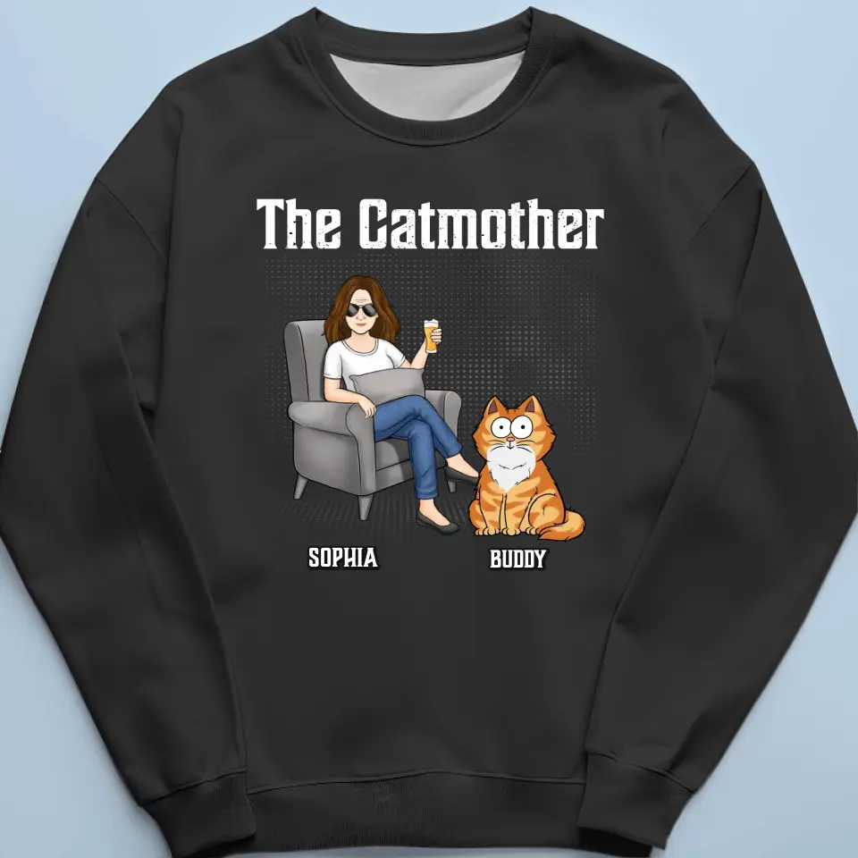 Best Mom Ever - Dog & Cat Personalized Custom Unisex T-shirt, Hoodie, Sweatshirt - Gift For Pet Owners, Pet Lovers - Image 8