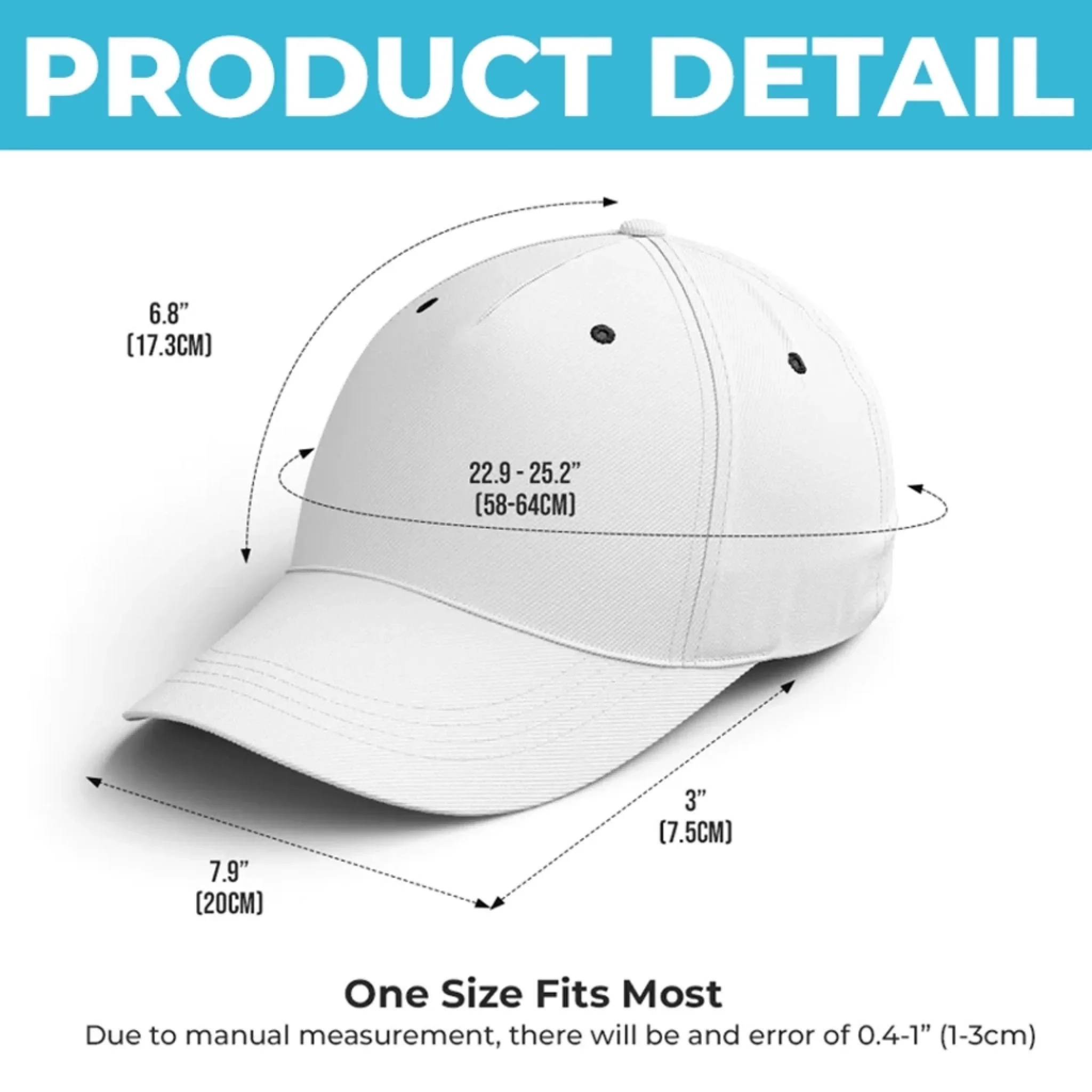 Custom Hat, All Over Print Classic Cap - Personalized Retirement Gifts For Women, Men - Enjoy Life On Your Terms - Image 7