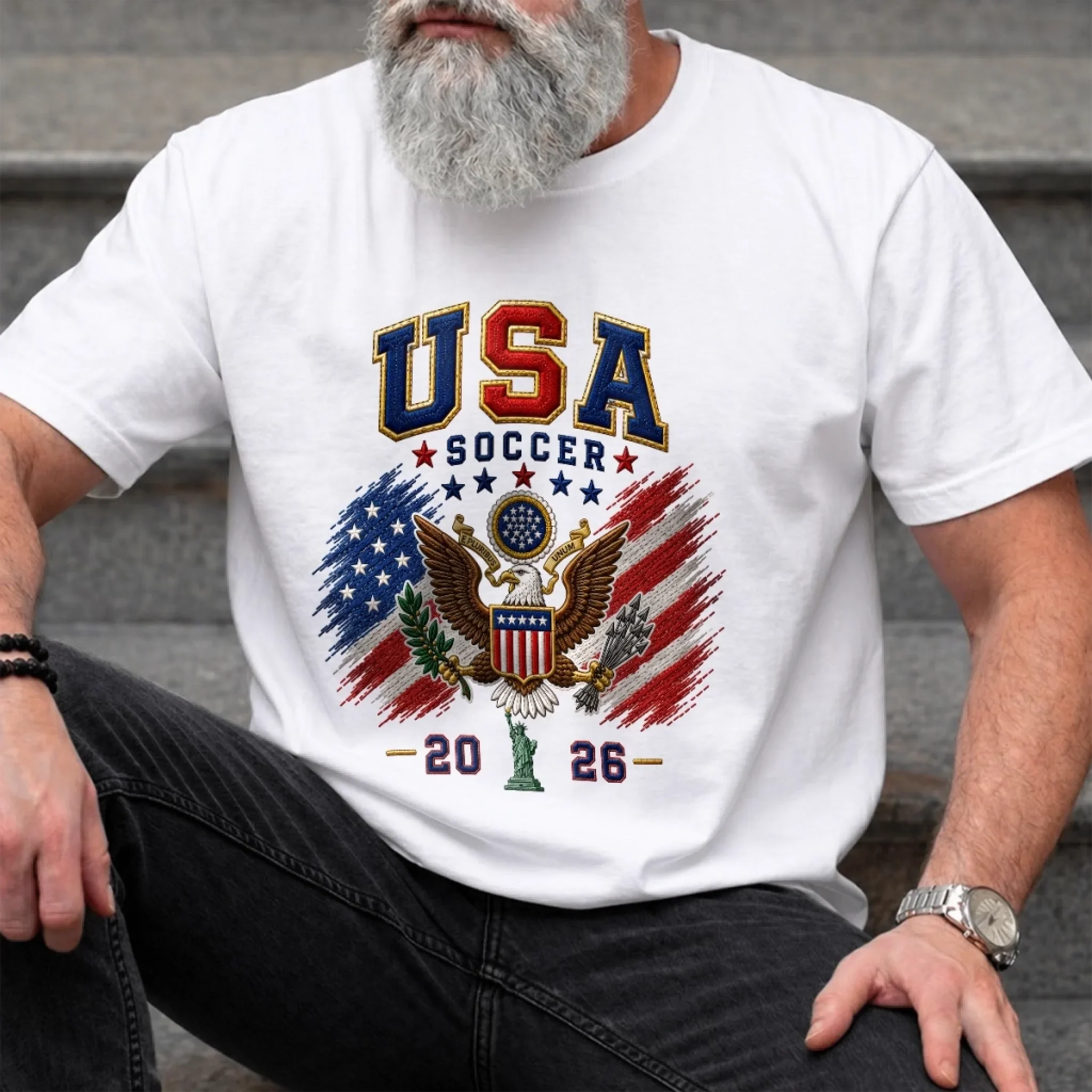 Custom International Soccer Tournament Unisex T-shirt - Personalized Birthday Gifts For Soccer Lovers, Sports Fans, Sports Lovers - Heart Full Of Goals - Image 3