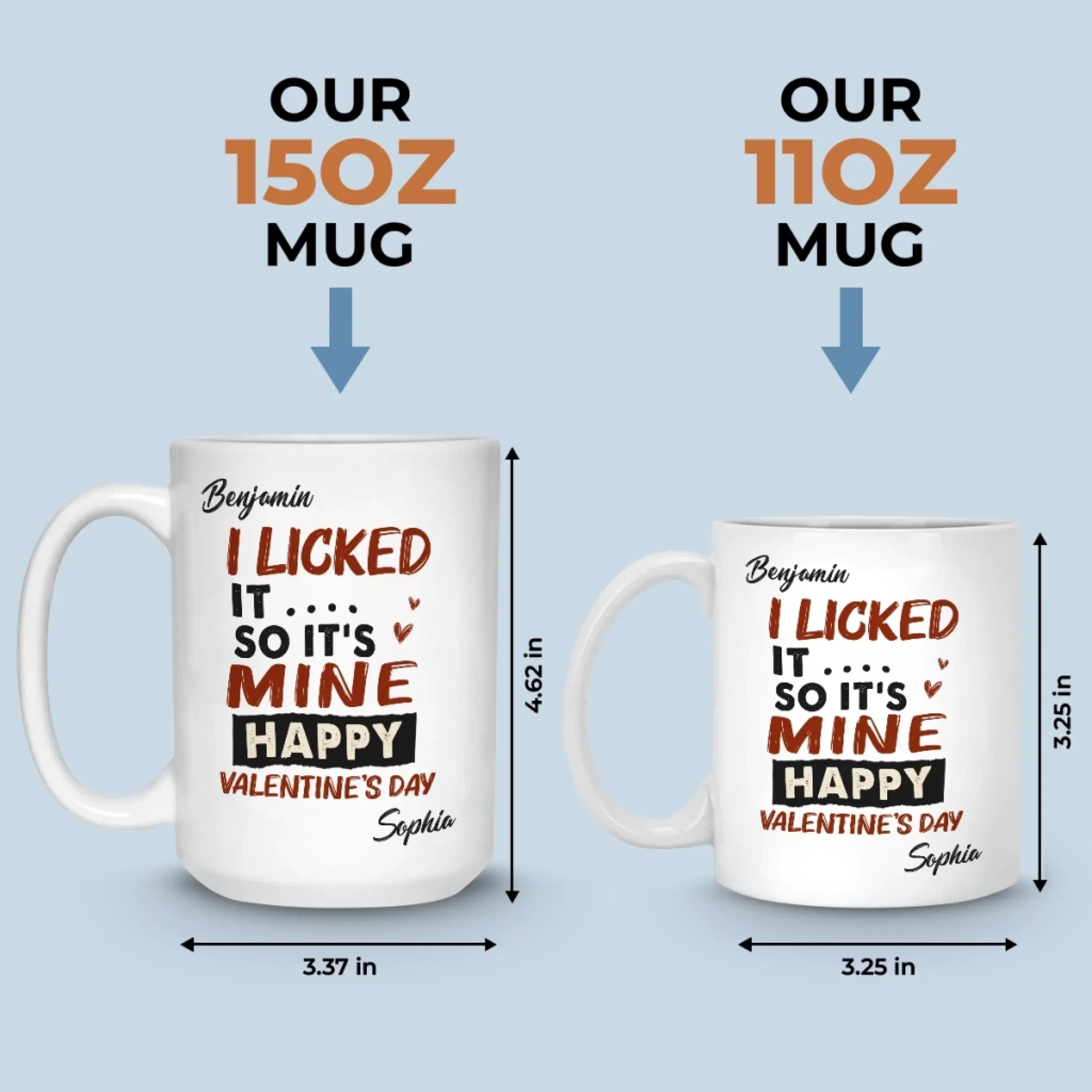 Custom Mug - Personalized Anniversary Wedding Gifts For Husband And Wife, Him And Her - You Are My Daily Calm - Image 6