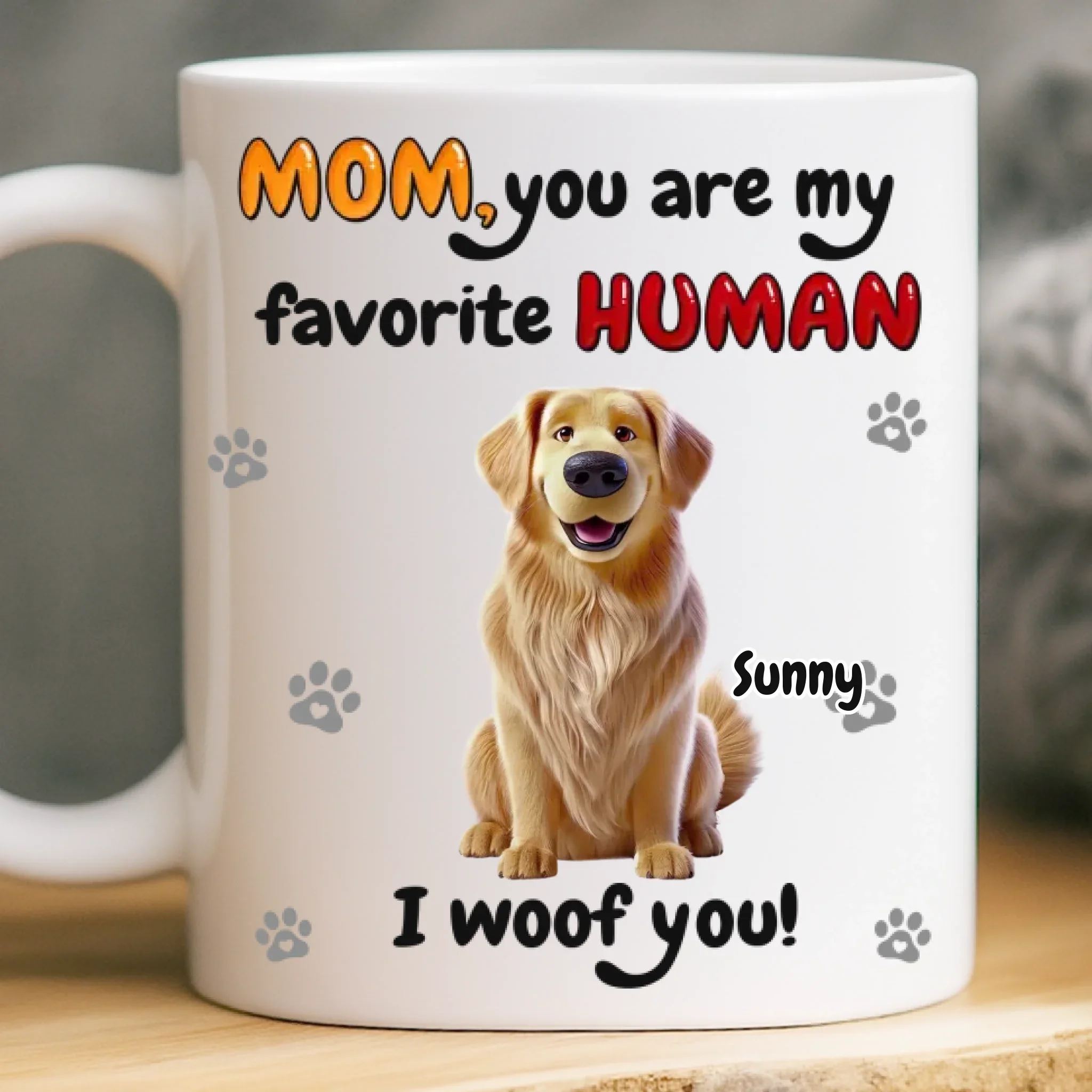 Custom Mug - Personalized Birthday Gifts For Dog Cat Lovers, Dog Dad And Mom, Cat Owners - Fur Family Forever - Image 2