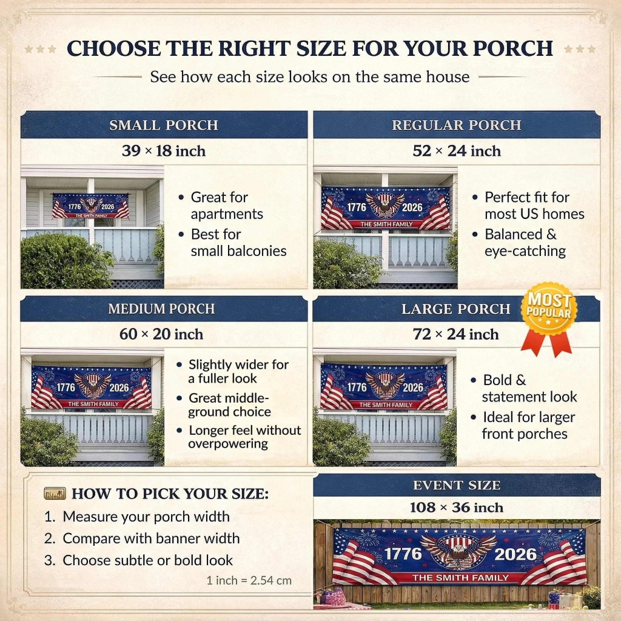Custom Outdoor Banner - Personalized Camping Gifts For Campers, Mom, Dad, Brother, Sister, Kids - Home Is Wherever We Roam - Image 2
