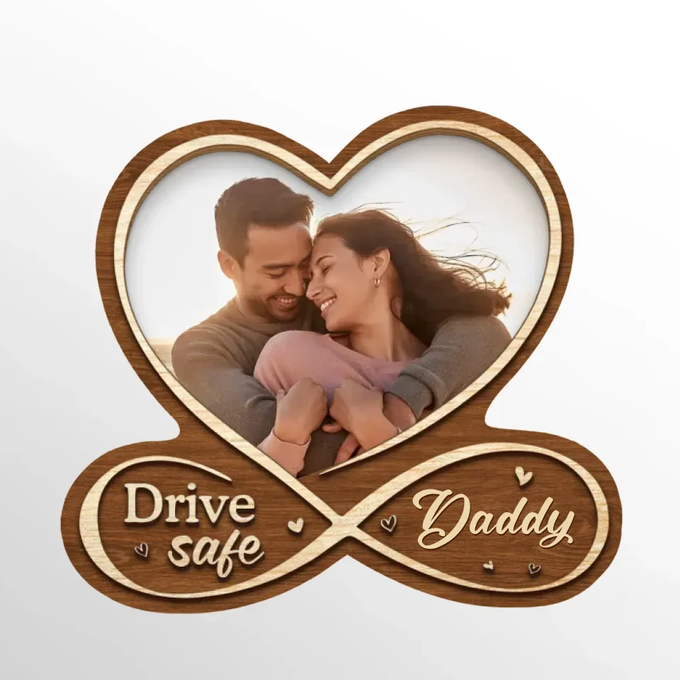 Custom Photo All Of Me Loves All Of You - Couple Personalized Custom Car Visor Clip - Gift For Husband Wife, Anniversary - Image 3