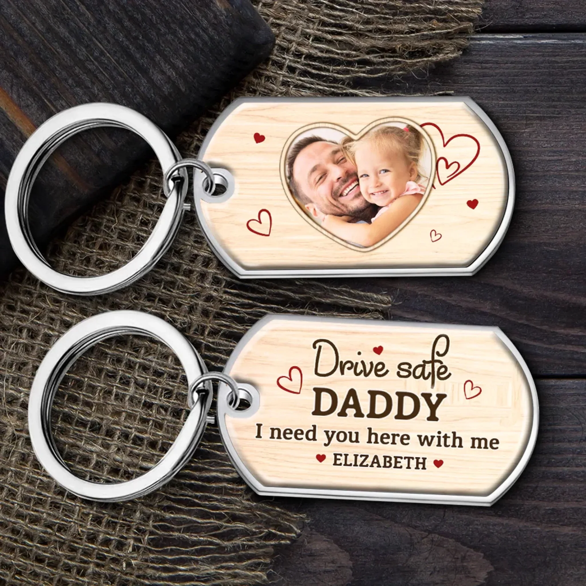 Custom Photo Bring Smiles To Everyone With Special Keepsakes - Family Personalized Custom Keychain - Gift For Family Members - Image 4