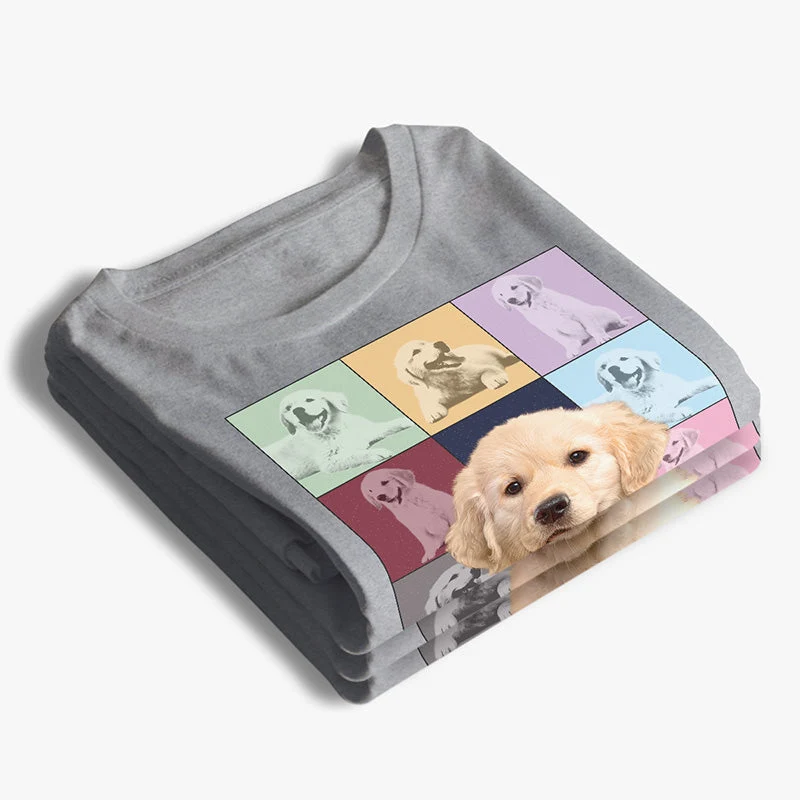 Custom Photo Our Little Fur Friends - Dog & Cat Personalized Custom Unisex T-shirt, Hoodie, Sweatshirt - Gift For Pet Owners, Pet Lovers - Image 3