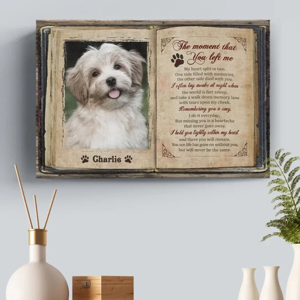 Custom Photo Remembering You Is Easy - Memorial Personalized Custom Horizontal Canvas - Sympathy Gift For Family Members - Image 7