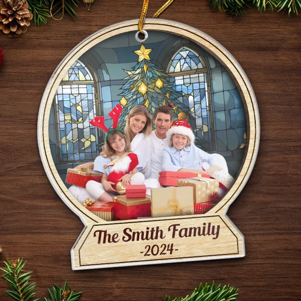 Custom Photo Sweater Weather Is Better Together - Family Personalized Custom Ornament - Acrylic Custom Shaped - Christmas Gift For Family Members - Image 5