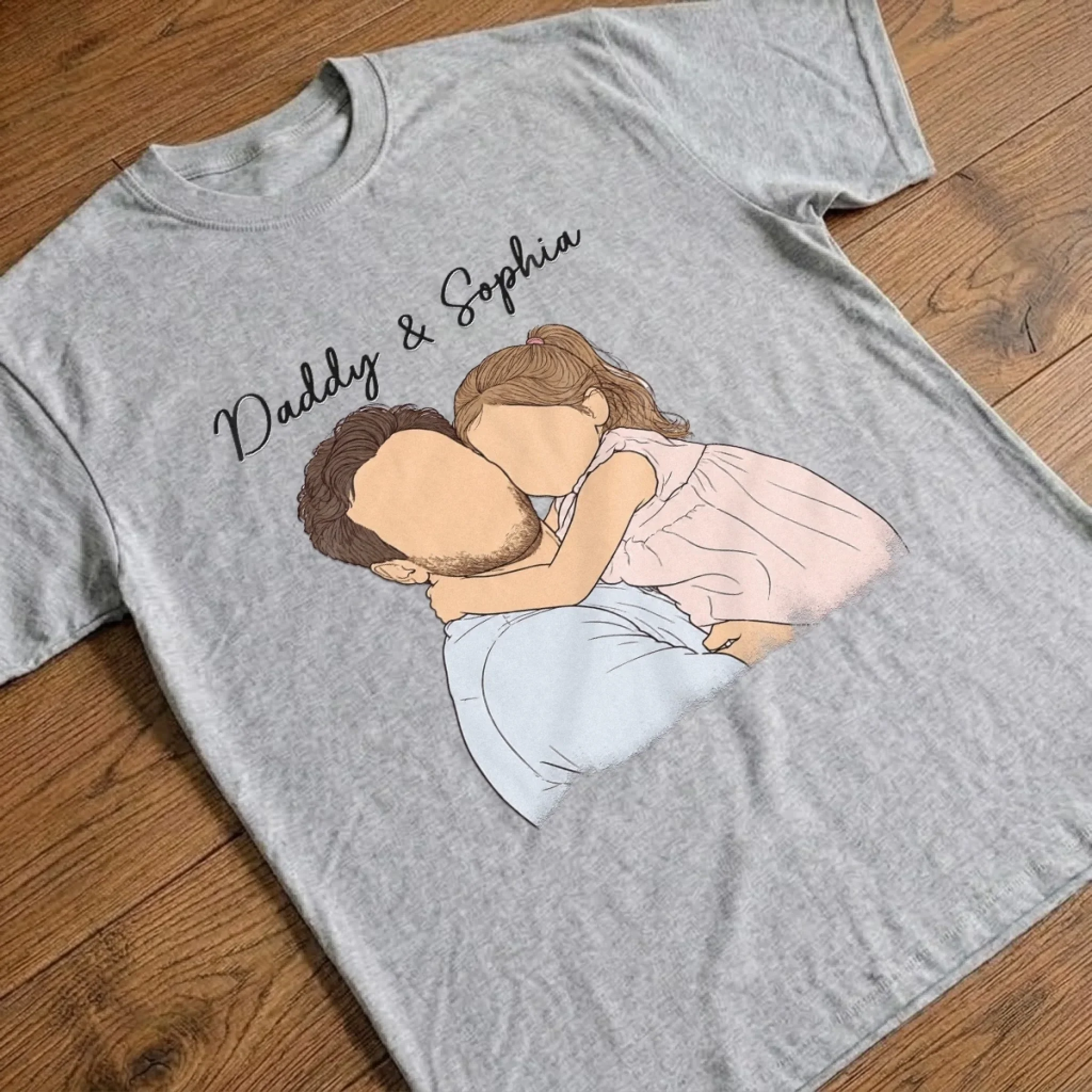 Custom Photo T-shirt, Hoodie - Personalized Father's Day, Baby Shower, Gender Reveal Gifts For New Moms, New Dads, New Parents - Our Little Miracle Has Arrived - Image 3