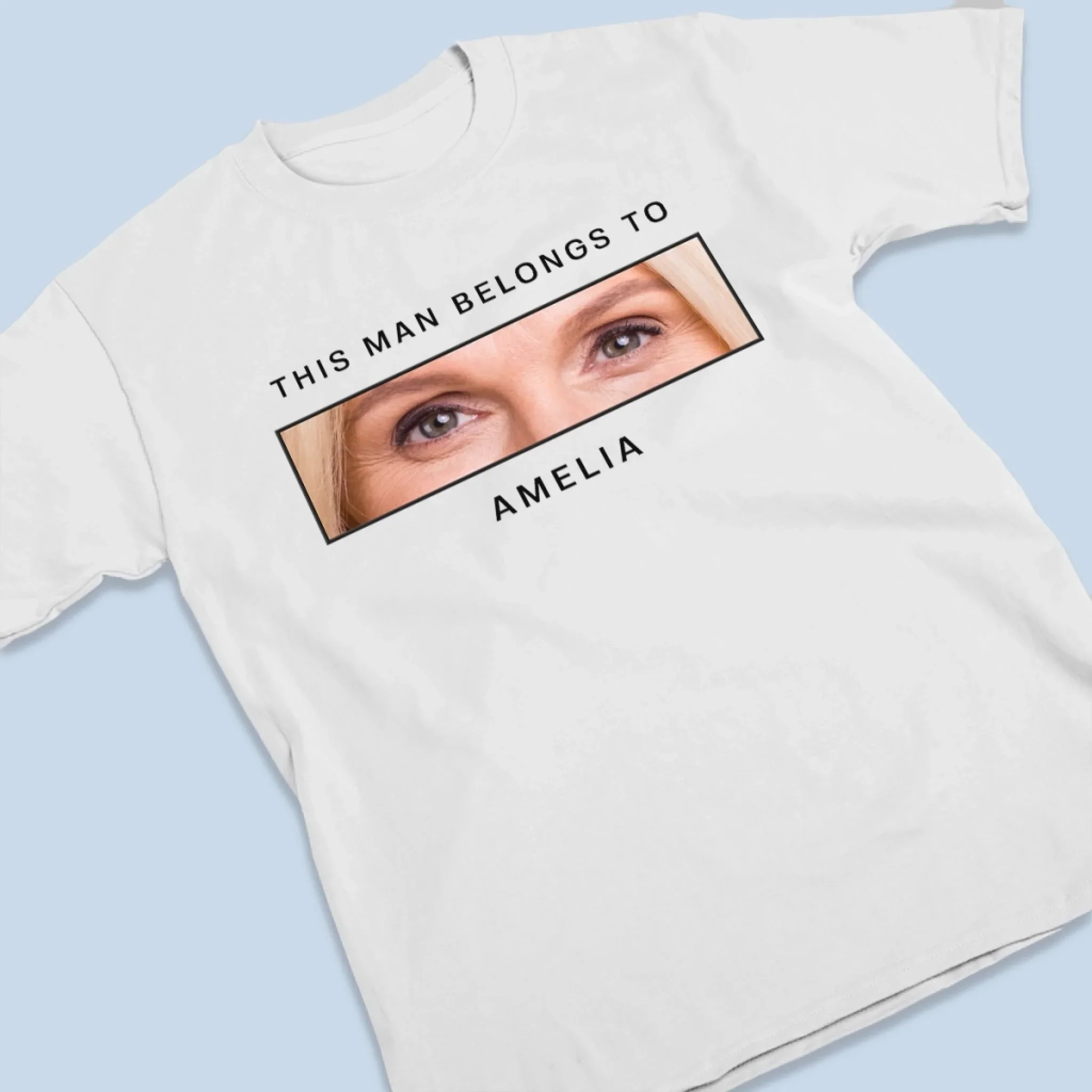 Custom Photo Taken By My Queen - Couple Personalized Custom Unisex T-shirt, Premium T-shirt, Hoodie - Gift For Husband Wife, Anniversary - Image 3
