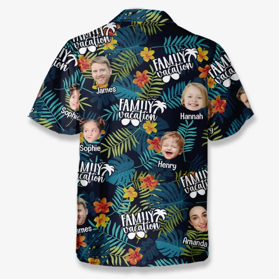 Custom Photo We Know Summer Is The Height Of Being Alive - Family Personalized Custom Unisex Tropical Hawaiian Aloha Shirt - Summer Vacation Gift, Gift For Family Members - Image 7