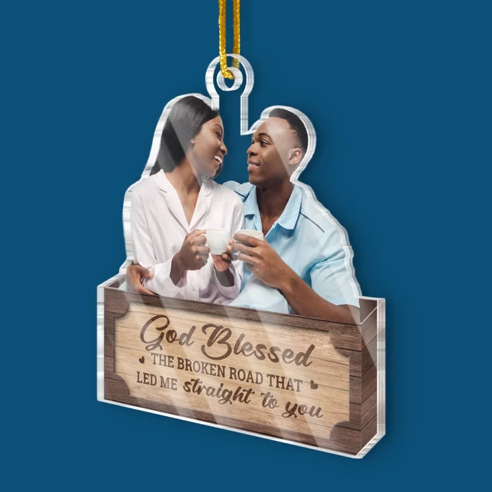 Custom Photo You Make Me Love Christmas Even More Than I Already Do  - Couple Personalized Custom Ornament - Acrylic Custom Shaped - Christmas Gift For Husband Wife, Anniversary - Image 3