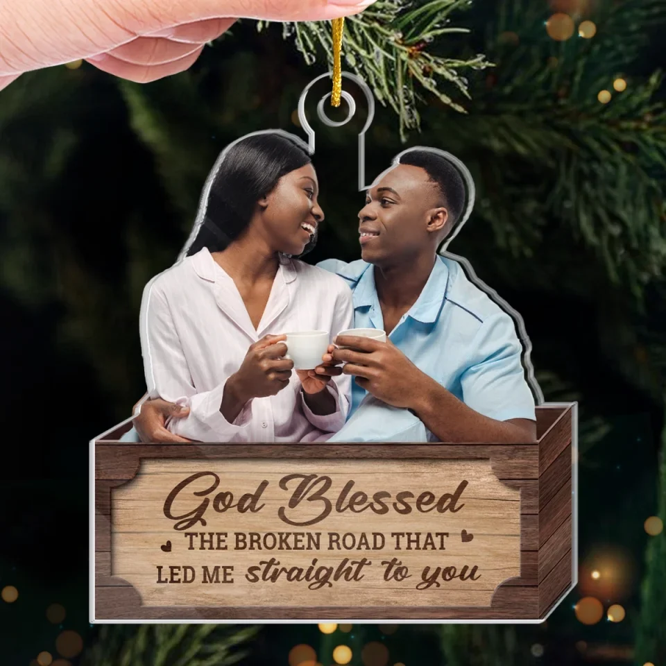 Custom Photo You Make Me Love Christmas Even More Than I Already Do  - Couple Personalized Custom Ornament - Acrylic Custom Shaped - Christmas Gift For Husband Wife, Anniversary - Image 4