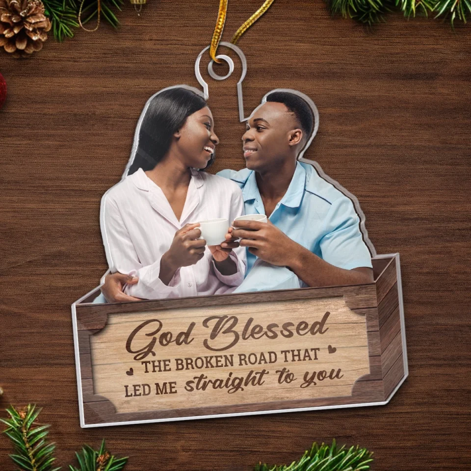 Custom Photo You Make Me Love Christmas Even More Than I Already Do  - Couple Personalized Custom Ornament - Acrylic Custom Shaped - Christmas Gift For Husband Wife, Anniversary - Image 5