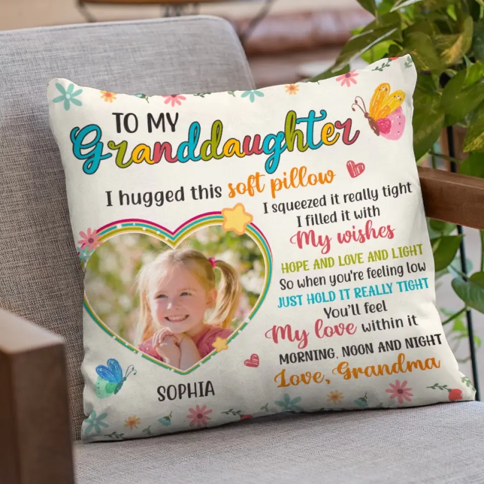 Custom Photo You'll Feel My Love - Family Personalized Custom Pillow - Gift For Family Members - Image 3