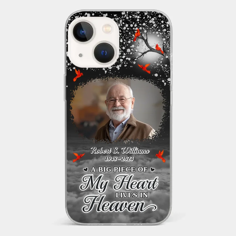 Custom Photo Your Love Will Always Be Here - Memorial Personalized Custom Clear Phone Case - Sympathy Gift For Family Members - Image 13