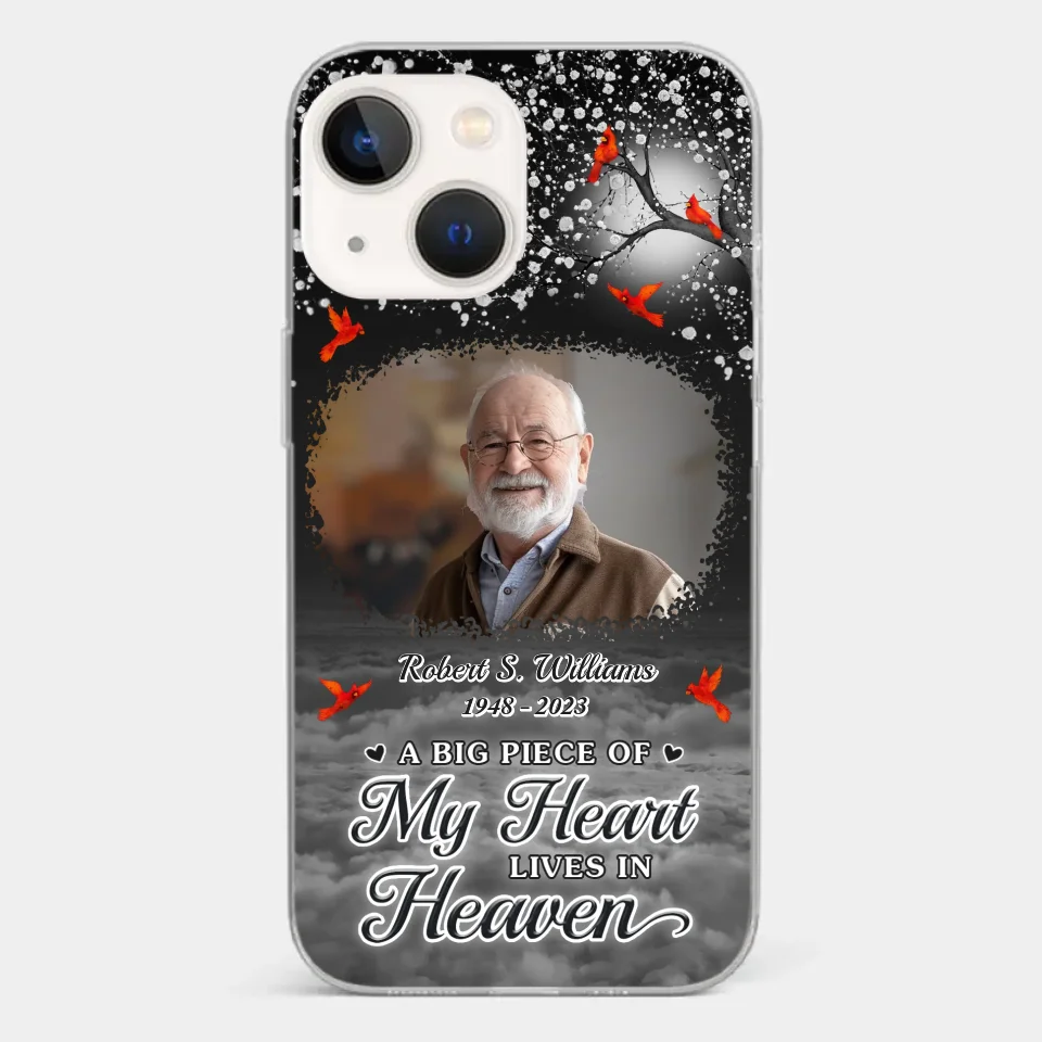 Custom Photo Your Love Will Always Be Here - Memorial Personalized Custom Clear Phone Case - Sympathy Gift For Family Members - Image 14