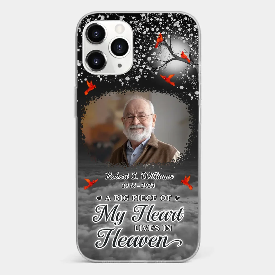 Custom Photo Your Love Will Always Be Here - Memorial Personalized Custom Clear Phone Case - Sympathy Gift For Family Members - Image 7