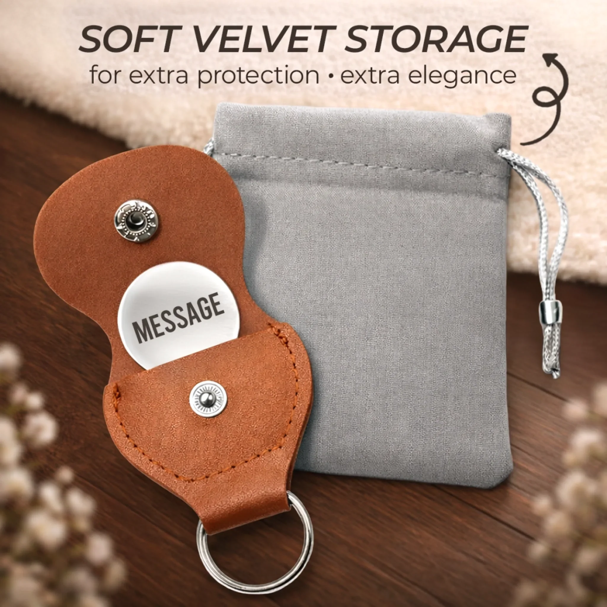 Custom Pocket Hug - Personalized Birthday Gifts For Brother - Stronger When Brothers Stand - Image 12
