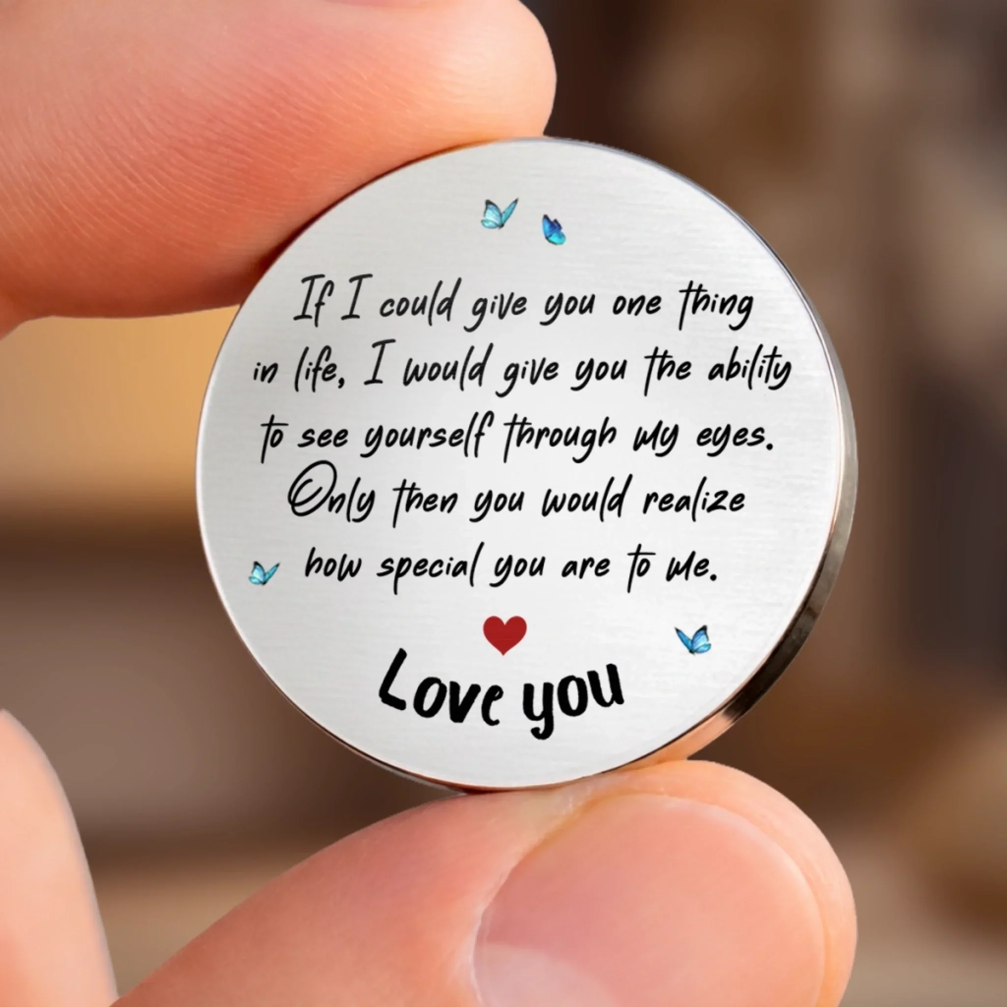 Custom Pocket Hug - Personalized Birthday Gifts For Daughter - Love You Always - Image 7