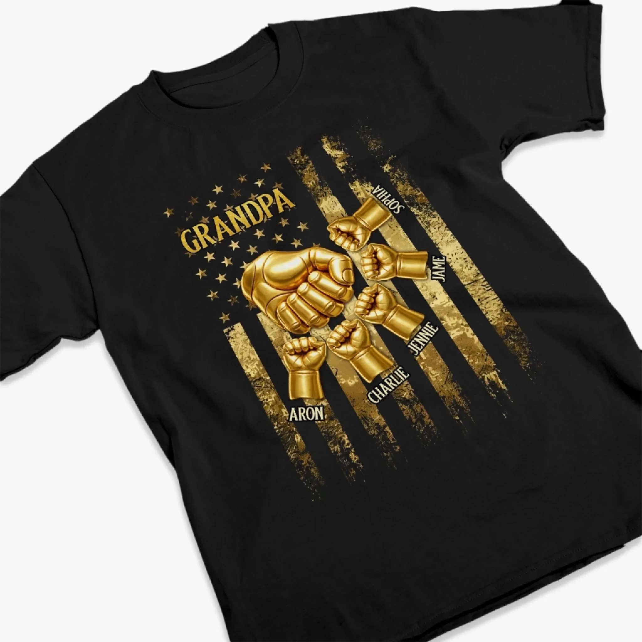 Custom Unisex T-shirt, Premium T-shirt, Hoodie - Personalized Birthday Gifts For Dad, Grandpa - Cool Grandpa Club - Image 3