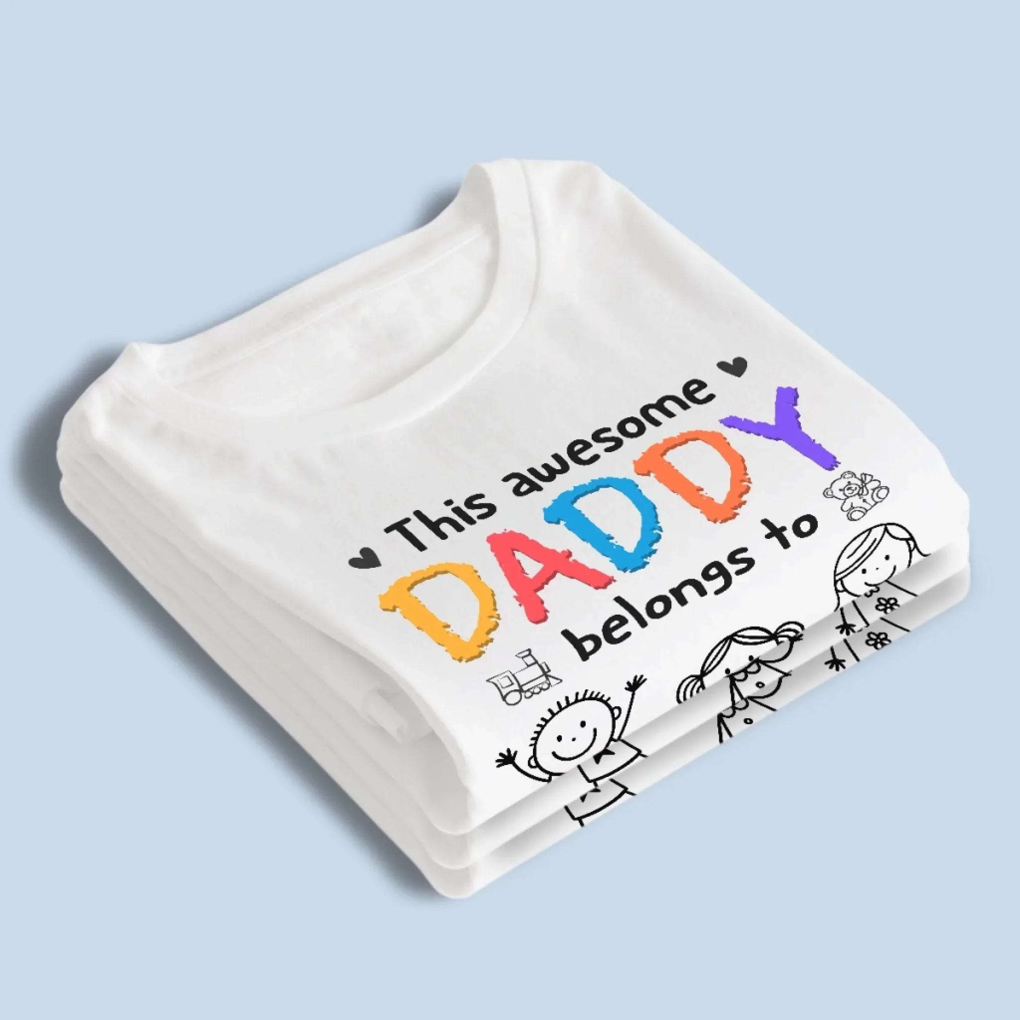Custom Unisex T-shirt, Premium T-shirt, Hoodie - Personalized Birthday Gifts For Dad, Grandpa - The Playground Hero - Image 4