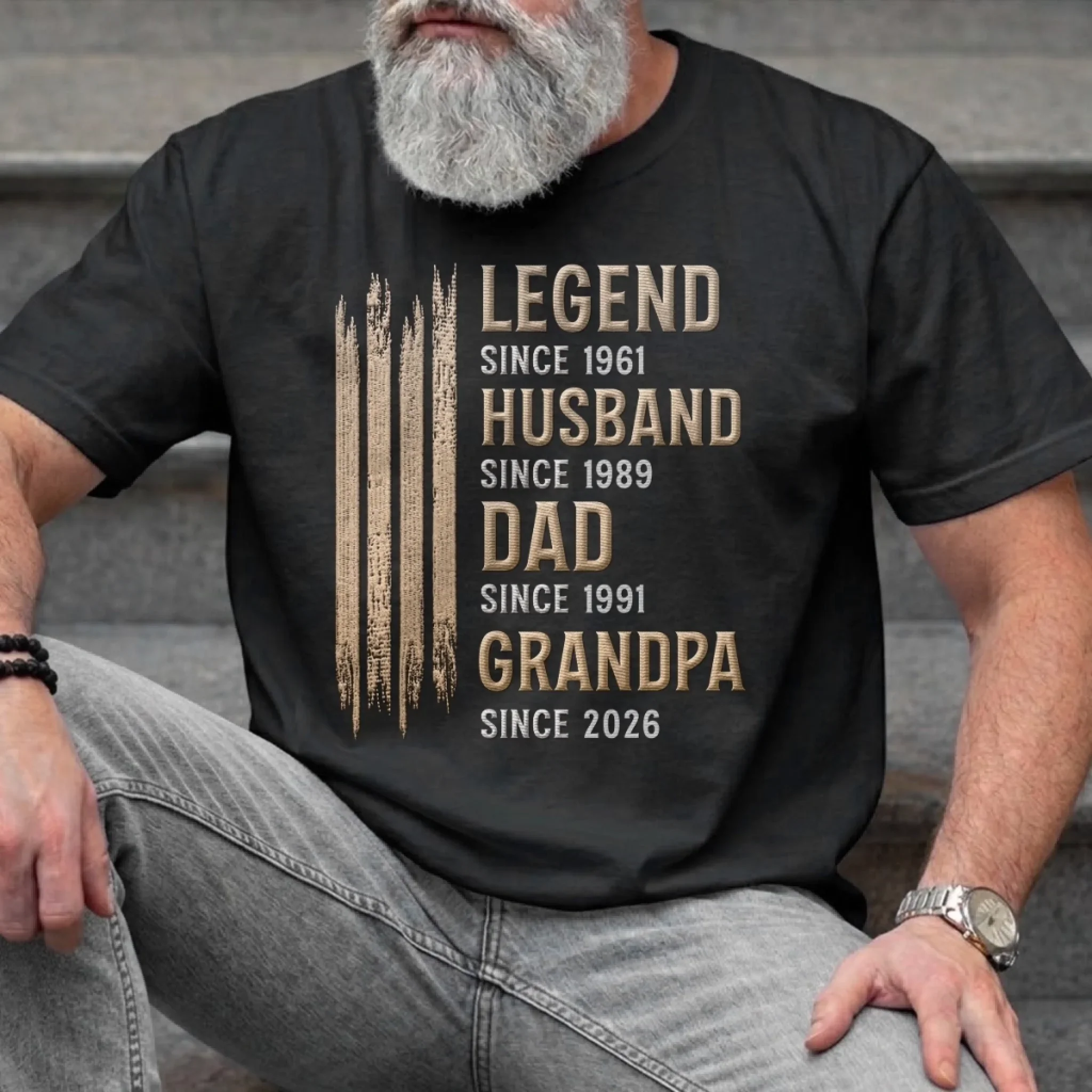 Custom Unisex T-shirt, Premium T-shirt, Hoodie - Personalized Father's Day Birthday Gifts For Dad, Grandpa - Official Dad Mode - Image 2