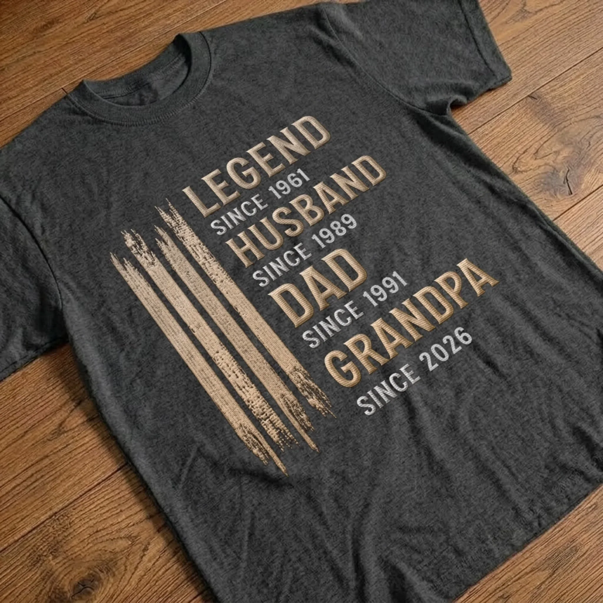 Custom Unisex T-shirt, Premium T-shirt, Hoodie - Personalized Father's Day Birthday Gifts For Dad, Grandpa - Official Dad Mode - Image 3