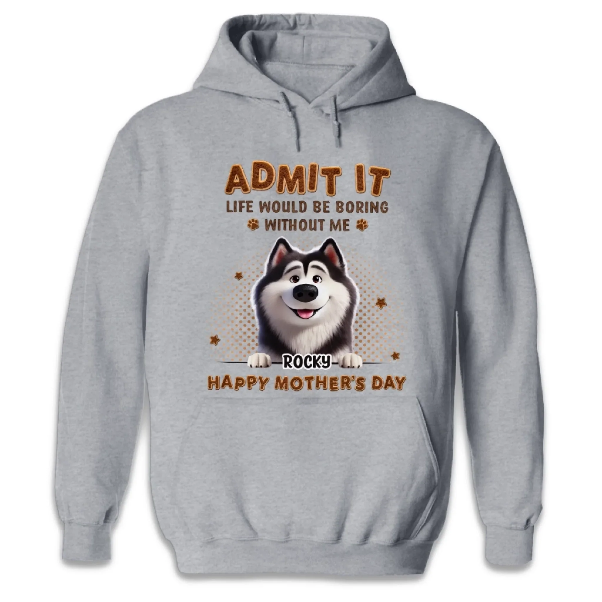 Custom Unisex T-shirt, Premium T-shirt, Hoodie - Personalized Mother's Day Birthday Gifts For Dog Cat Lovers, Dog Dad And Mom, Cat Owners - A Daily Dose Of Furry Attitude - Image 5