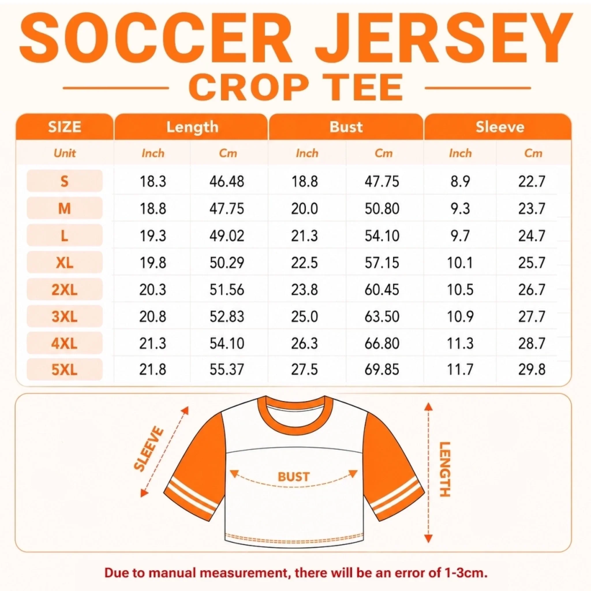 Custom Women's World Football Jersey Crop Tee - Personalized Birthday Gifts For Football Lovers, Sports Fans, Sports Lovers - Game Day Perfection Achieved - Image 2
