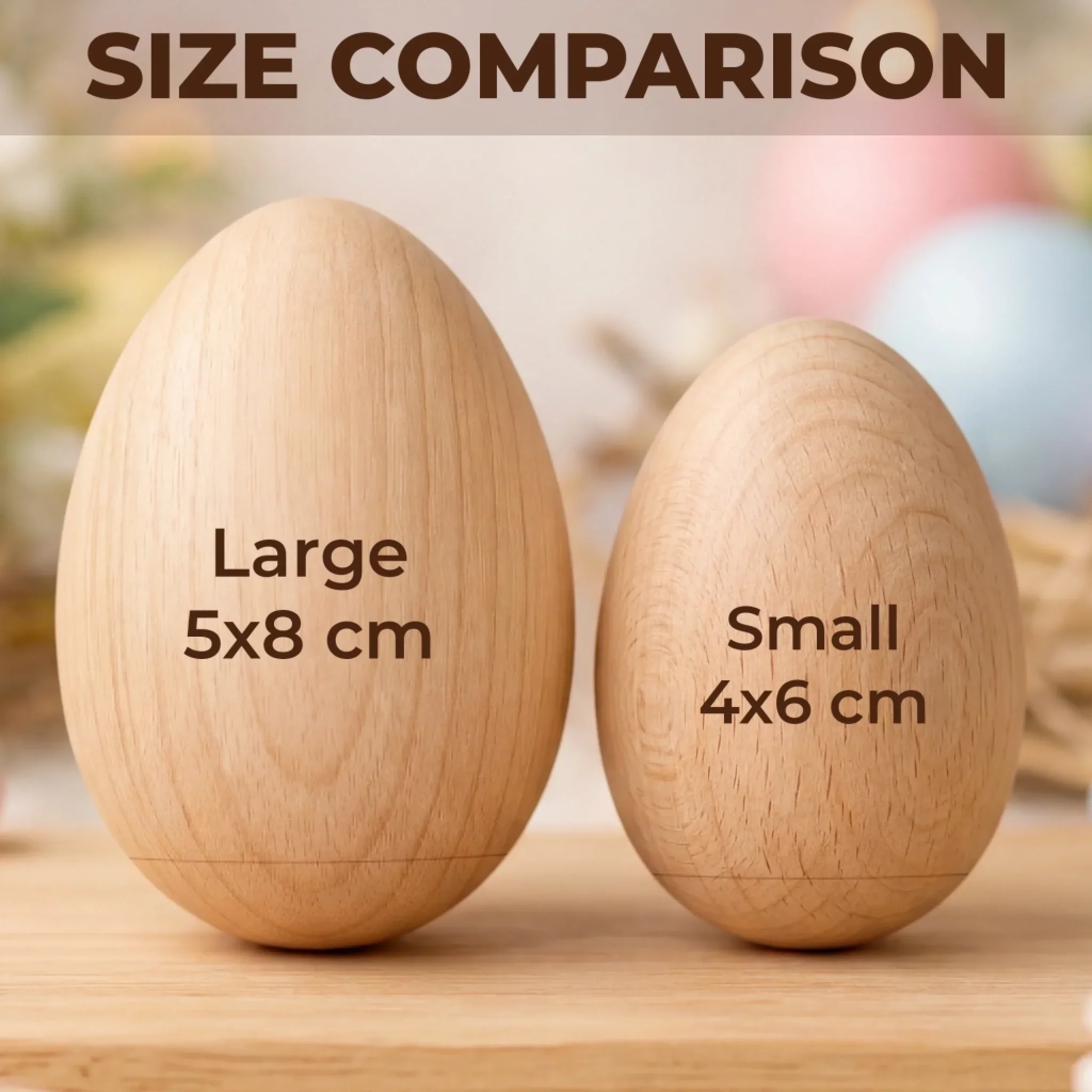 Custom Wooden Egg Shaker - Personalized Easter, Baby Shower, Gender Reveal Gifts For New Moms, New Dads, New Parents - Welcome To The World - Image 8