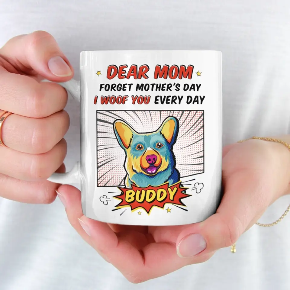 Dog Is God Spelled Backward - Dog Personalized Custom Mug - Mother's Day, Gift For Pet Owners, Pet Lovers - Image 3