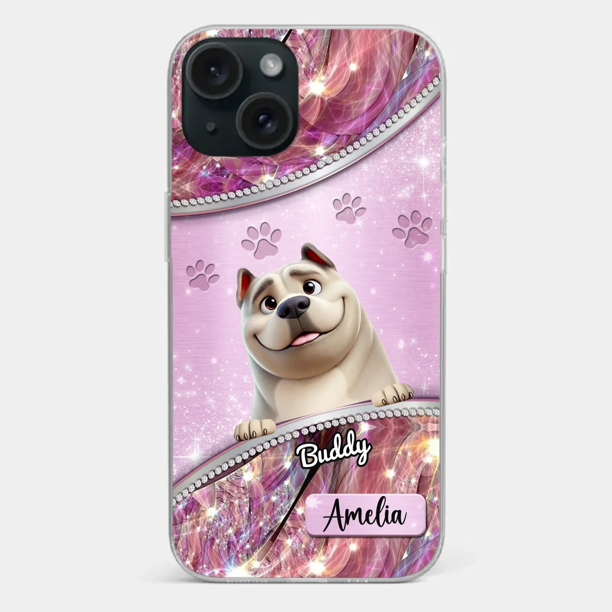 Dog Mom’s Favorite Companion - Dog Personalized Custom Clear Phone Case - Gift For Pet Owners, Pet Lovers - Image 21