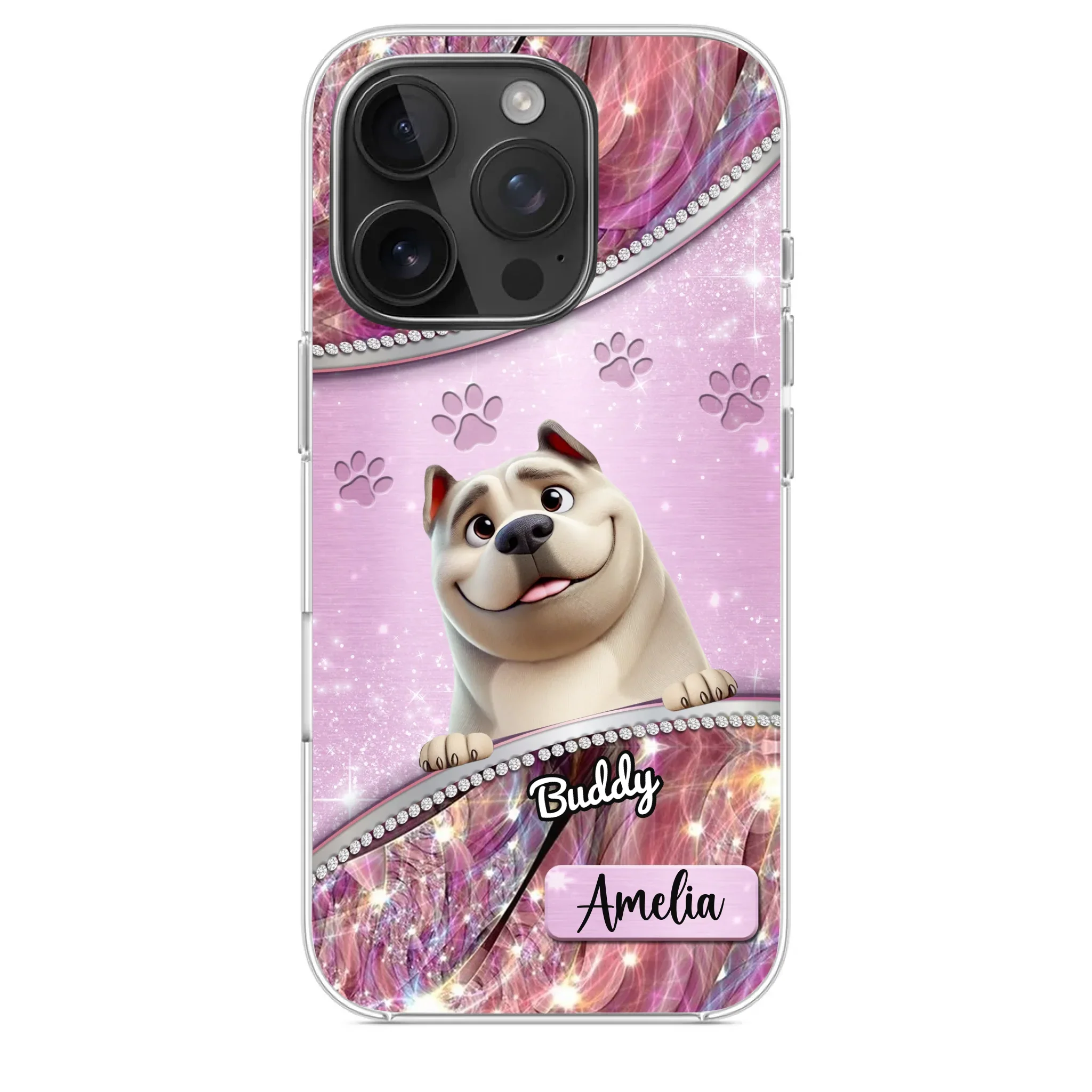 Dog Mom’s Favorite Companion - Dog Personalized Custom Clear Phone Case - Gift For Pet Owners, Pet Lovers - Image 30