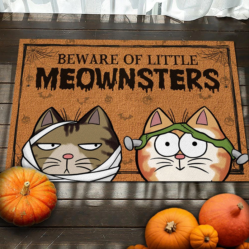 Don't Cross My Path - Cat Personalized Custom Home Decor Decorative Mat - Halloween Gift For Pet Owners, Pet Lovers - Image 4
