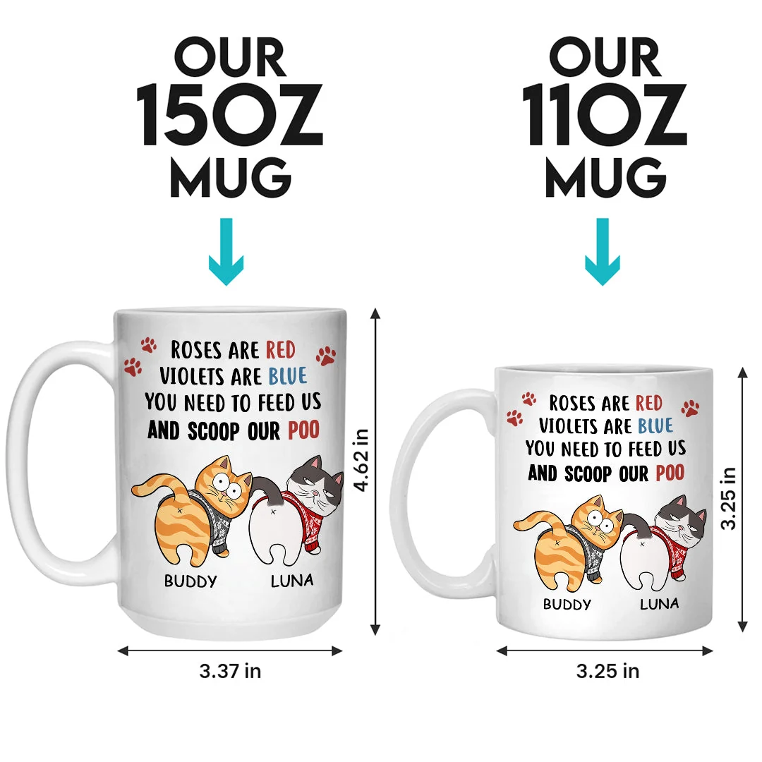 Every Treat You Fake We'll Be Watching You - Cat Personalized Custom Mug - Christmas Gift For Pet Owners, Pet Lovers - Image 4
