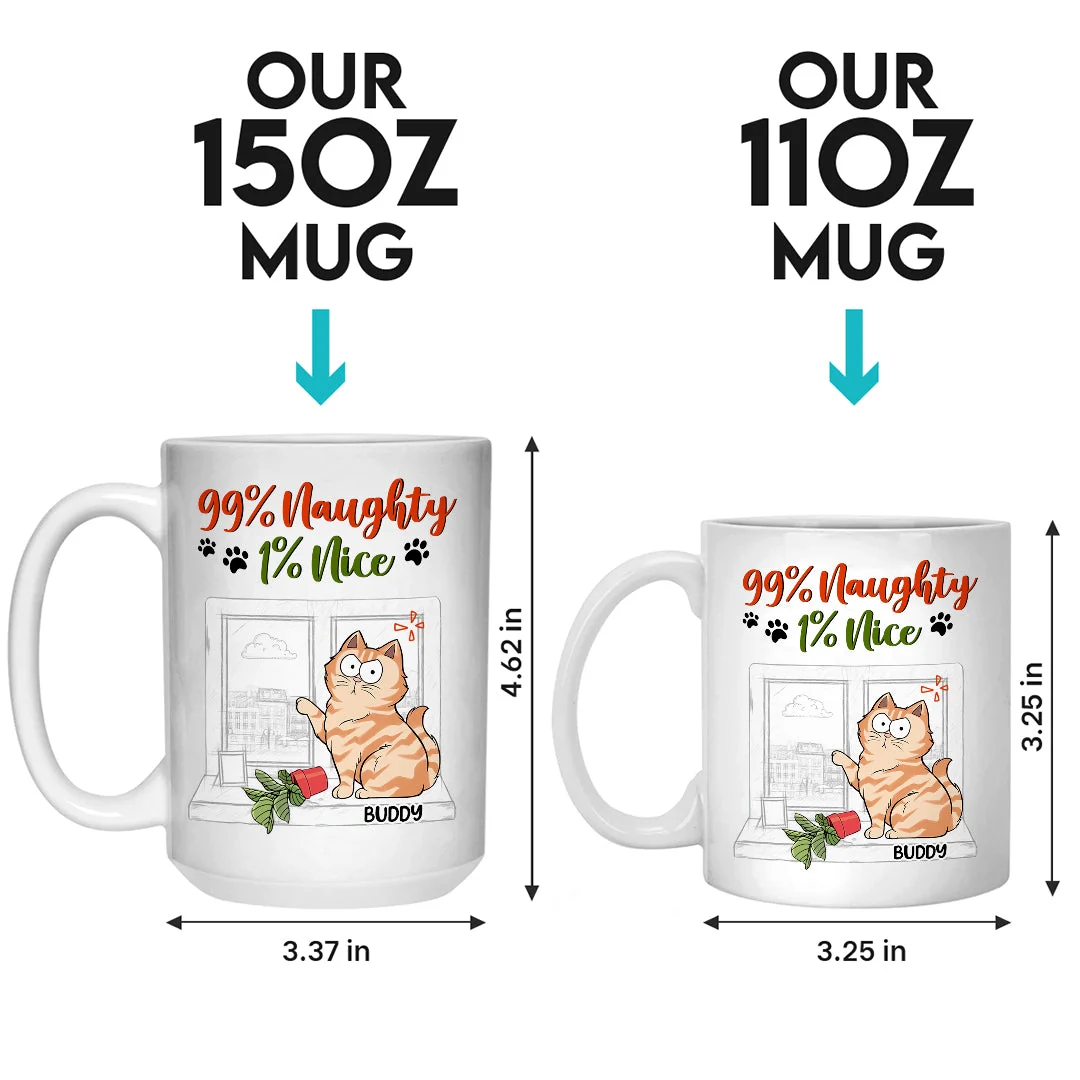 Feed Me Human - Cat Personalized Custom Mug - Gift For Pet Owners, Pet Lovers - Image 4