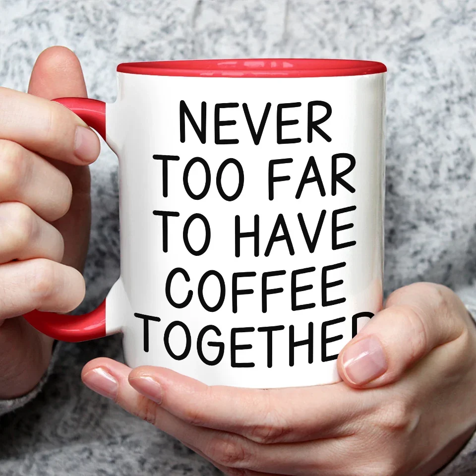 Finally Made The Nice List - Bestie Personalized Custom Accent Mug - Christmas Gift For Best Friends, BFF, Sisters - Image 3