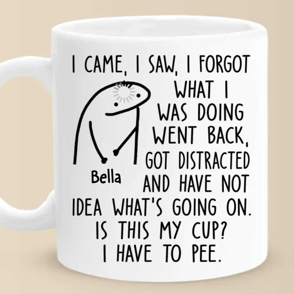 Forgetting Stuff Is My Cardio - Friend Personalized Custom Mug - Christmas Gift, Birthday Gift For Best Friends, Family Members, Coworkers, Yourself - Image 2