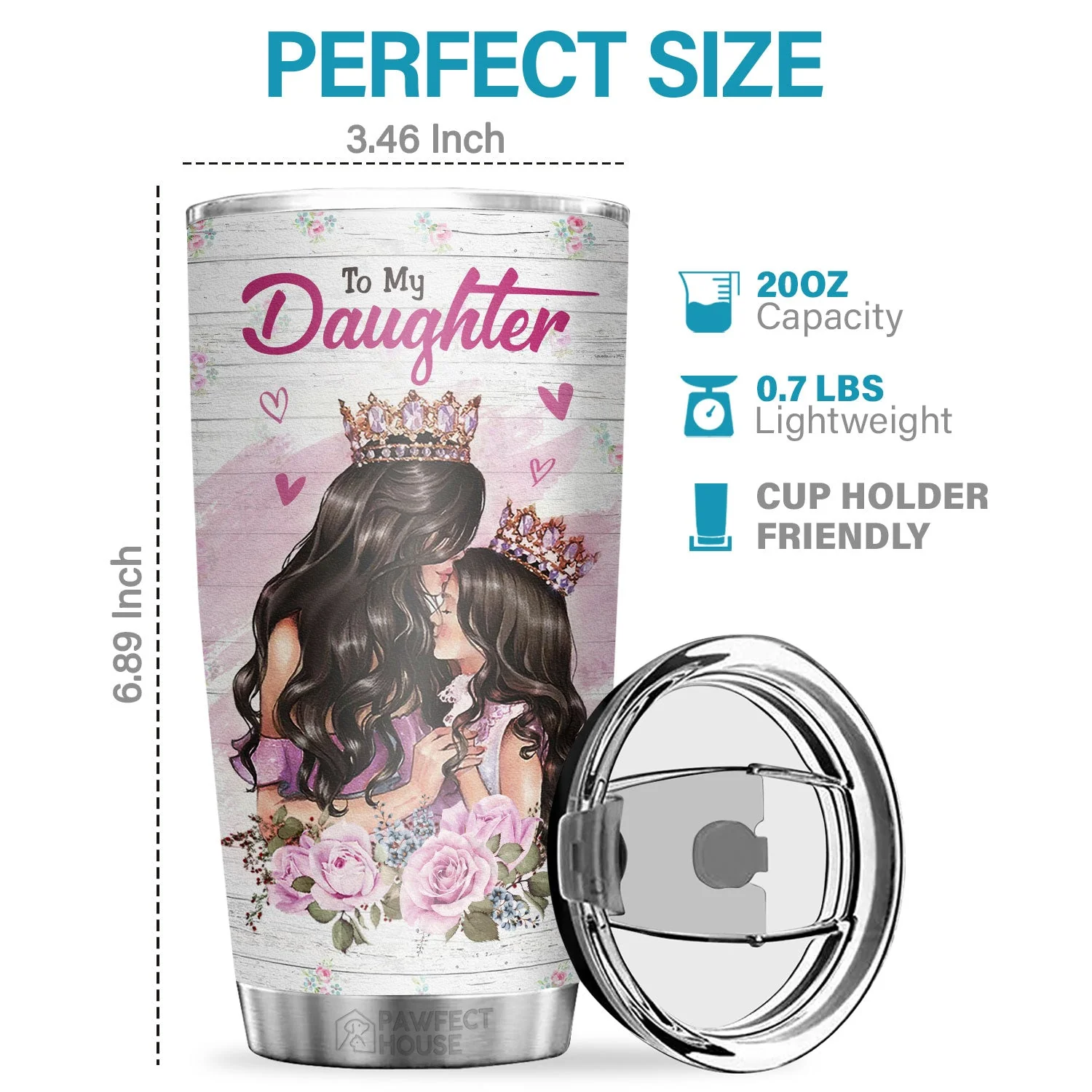 I Want You To Realize How Special You Are To Me - Tumbler - To My Daughter, Gift For Daughter, Daughter Gift From Mom, Birthday Gift For Daughter - Image 2