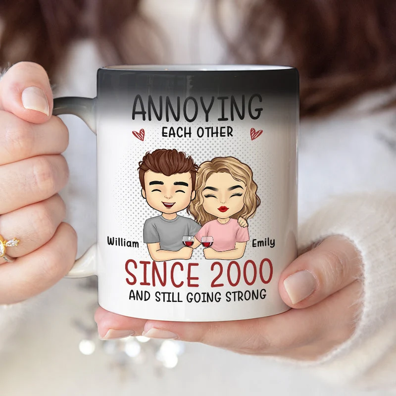 I Wish I Could Have Found You Sooner - Couple Personalized Custom Color Changing Mug - Gift For Husband Wife, Anniversary - Image 3