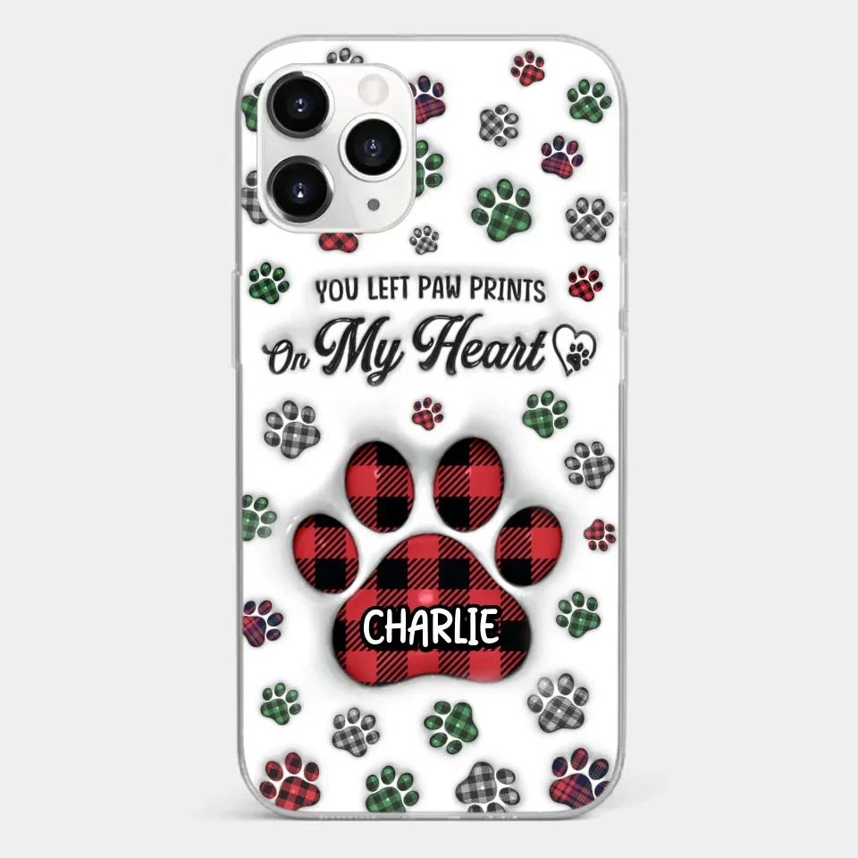 In Loving Memory Of Our Furry Friends - Memorial Personalized Custom 3D Inflated Effect Printed Clear Phone Case - Sympathy Gift, Christmas Gift For Pet Owners, Pet Lovers - Image 7