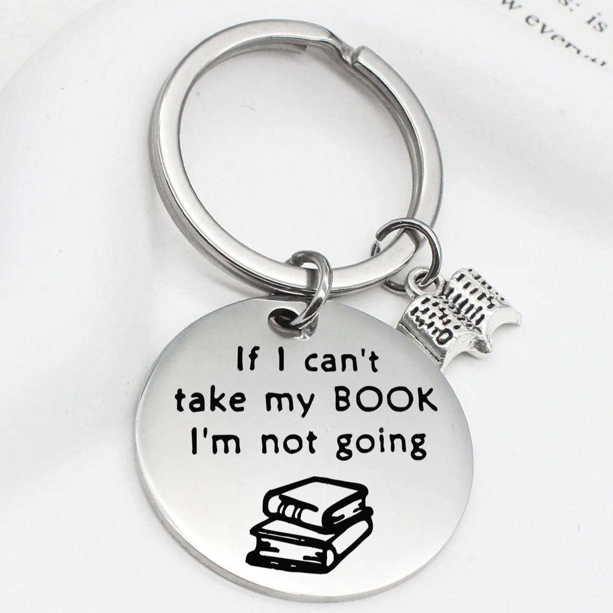 Keychain For Book Lovers