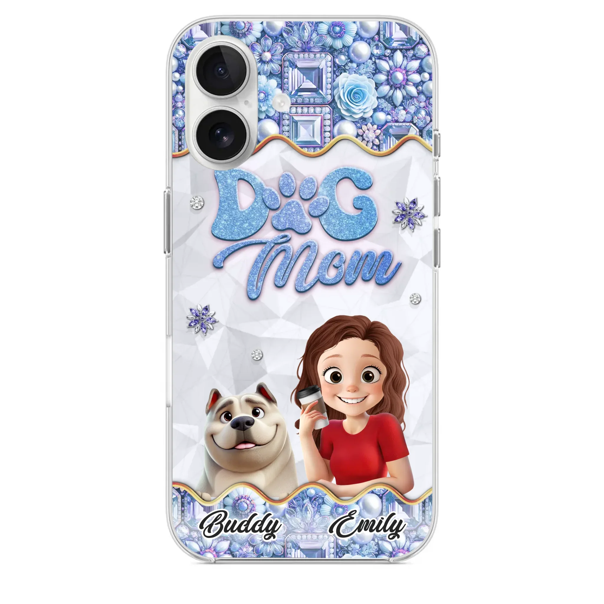 My Dog, My Family - Dog Personalized Custom Clear Phone Case - Gift For Pet Owners, Pet Lovers - Image 28